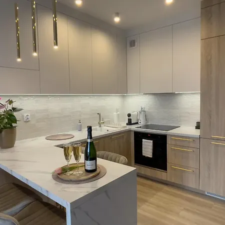 Urban Opolska 10 No 29 -rooftop Garden - Balcony - Air Condition - Free Garage - Luxury 아파트 *