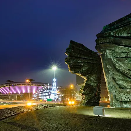 Urban Opolska 10 No 29 -rooftop Garden - Free Garage - Luxury Apartman Katowice